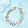 CCB Plastic Beaded Bracelets for Women BJEW-JB13240-01-1