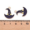 Halloween Theme Alloy Enamel Pendants ENAM-T020-07L-3