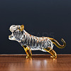 Glass Chinese Zodiac Figurines Statues for Home Office Desktop Feng Shui Ornament PW-WGC1701-02-1