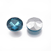 Pointed Back Glass Rhinestone Cabochons RGLA-T029-12mm-15-2