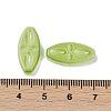 Transparent Glass Beads DGLA-E004-14K-3