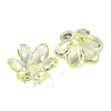 Transparent Acrylic Bead Caps OACR-H118-03H-2