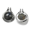 Natural Labradorite Pendants G-M405-06P-1