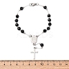 304 Stainless Steel Link Chain Bracelets BJEW-A032-07P-01-3