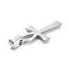 Non-Tarnish 304 Stainless Steel Pendants LS-STAS-L216-41P-2