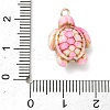 Brass & Resin Pendants RE-CBA9A00-01G-01-3