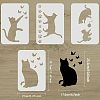 PET Hollow out Drawing Painting Stencils Sets for Kids Teen Boys Girls DIY-WH0172-741-2