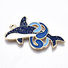 Eco-Friendly Alloy Enamel Pendants ENAM-Q437-032-NR-2