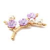 Zinc Alloy Cabochons FIND-C035-03G-06-3