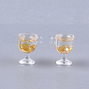 Resin Cup Pendants X-CRES-S359-10G-3