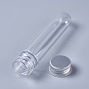 Clear Tube Plastic Bead Containers X-CON-WH0039-02-140mm-2