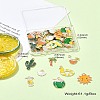 40Pcs 8 Styles Alloy Enamel Pendants ENAM-CJ0006-10-9