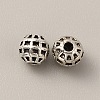 Tibetan Style Alloy Bead FIND-WH0034-46AS-04-1