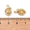 Brass Micro Pave Cubic Zirconia Pendants KK-A259-23G-3