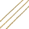 Ion Plating(IP) 304 Stainless Steel Singapore Chains CHS-L019-06G-1