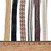 18 Yards 6 Styles Polyester Ribbon SRIB-C001-E05-4