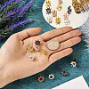 20Pcs 4 Colors Zinc Alloy European Beads FIND-TA0004-03-6