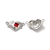 Alloy Connector Charms PALLOY-K001-089P-2