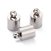 Tarnish Resistant 304 Stainless Steel Cord Ends STAS-H153-05B-P-1