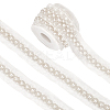 Grenadine Mesh Lace Trim with Plastic Pearl OCOR-BC0007-32A-1