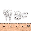 Rack Plating Alloy Pendants PALLOY-N181-05P-3