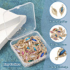 24Pcs 12 Colors KC Gold Plated Alloy Pendants FIND-TA0003-71-4