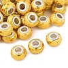 Opaque Resin Rondelle European Beads RESI-Z046-01J-1