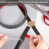 Flexible Self Adhesive Stainless Steel Molding Trim AJEW-WH0258-213B-3