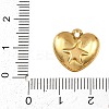 304 Stainless Steel Enamel Pendants STAS-P430-03A-G02-3