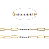 Golden Plated Handmade Enamel Beaded Chains CHC-H101-01G-L-2
