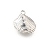 Ocean Theme Brass Charms KK-C096-13D-P-1