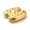 Brass Cubic Zirconia Pendants KK-M295-13G-N-2