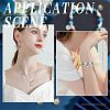 16Pcs 8 Colors Brass Micro Pave Cubic Zirconia Pendants KK-HY0001-39-5