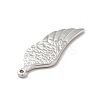 Non-Tarnish 304 Stainless Steel Pendants STAS-E176-08P-4