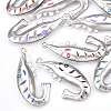 304 Stainless Steel Pendants X-STAS-T039-05A-1