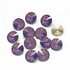 Pointed Back Resin Rhinestone Cabochons RESI-T015-14mm-A11-1