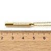 Ion Plating(IP) 304 Stainless Steel Pendant Necklace NJEW-K255-16G-5