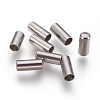 Tarnish Resistant 201 Stainless Steel Cord End Caps STAS-P207-05P-C-1