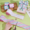 5 Rolls 5 Styles Polyester Ribbon OCOR-PH0006-93-3