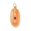 304 Stainless Steel Enamel Pendants LS-STAS-A131-02A-G-1