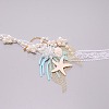 Lace Headbands for Girls OHAR-WH0021-01-5
