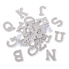 Alphabet Resin Rhinestone Patches DIY-TAC0005-45A-11