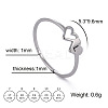 304 Stainless Steel Finger Rings for Women Men FS-WGB974C-36-1