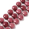 Natural Rhodonite Beads Strands G-B153-B10-2