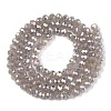 Electroplate Glass Beads Strands EGLA-A044-J4mm-B10-3