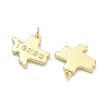 Brass Pendants X-KK-D229-22G-G-2