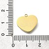 304 Stainless Steel Enamel Pendants LS-STAS-Q347-01G-B-2
