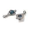 Natural Apatite Pendants G-C096-03P-07-2