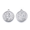 Non-Tarnish 201 Stainless Steel Pendants STAS-N098-200P-1