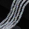 Electroplate Glass Beads Strands LS-EGLA-A034-T1mm-L19-1